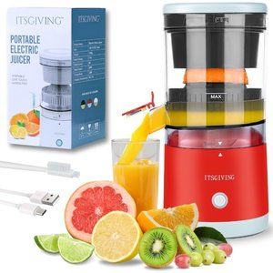 NEW Portable Electric Juicer Deluxe Model